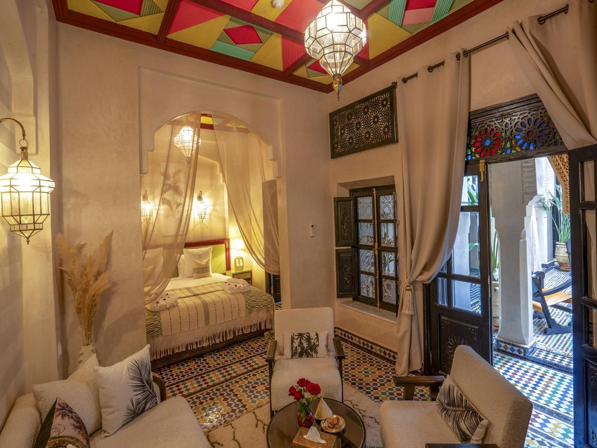 Riad Almisk Marrakesch Zimmer foto